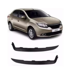 Par Friso Moldura Farol LOGAN 2014 a 2019 Par Friso Moldura Farol LOGAN 2014 a 2019