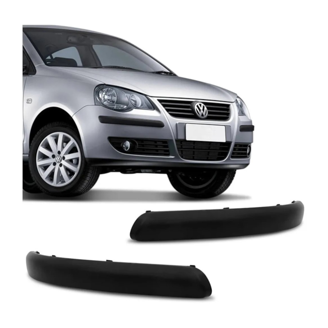 Par Friso Parachoque POLO 2007 a 2011 Texturizado Par Friso Parachoque POLO 2007 a 2011 Texturizado