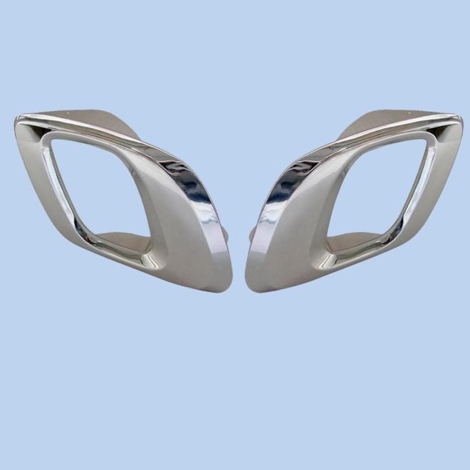 Par Gatilho Maçaneta KWID Haste Reta Cromado Par Gatilho Maçaneta KWID Haste Reta Cromado