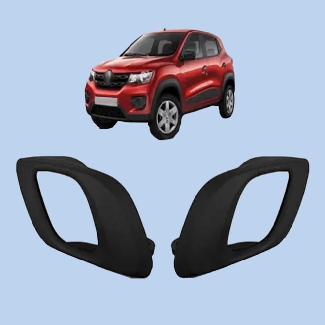 Par Gatilho Maçaneta KWID Haste Reta Preto