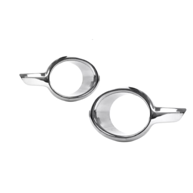 Par Grade Farol Milha 208 2013 a 2016 C Furo Cromado Par Grade Farol Milha 208 2013 a 2016 C Furo Cromado