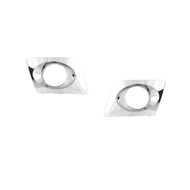 Par Grade Farol Milha AGILE 2009 a 2014 C Furo Cromado Par Grade Farol Milha AGILE 2009 a 2014 C Furo Cromado