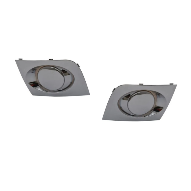 Par Grade Farol Milha AGILE 2009 a 2014 S Furo Cromado Par Grade Farol Milha AGILE 2009 a 2014 S Furo Cromado