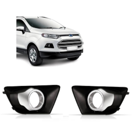 Par Grade Farol Milha ECOSPORT 13 a 17 C Furo Copo Cromado Par Grade Farol Milha ECOSPORT 13 a 17 C Furo Copo Cromado