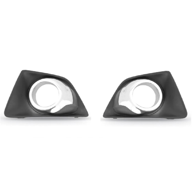 Par Grade Farol Milha ECOSPORT 13 a 17 C Furo Copo Cromado Par Grade Farol Milha ECOSPORT 13 a 17 C Furo Copo Cromado