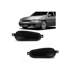 Par Grade Farol Milha ESCORT ZETEC 1997 a 2002 Preto Par Grade Farol Milha ESCORT ZETEC 1997 a 2002 Preto