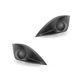 Par Grade Farol Milha FIESTA 2011 a 2014 S Furo Preto Par Grade Farol Milha FIESTA 2011 a 2014 S Furo Preto