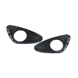 Par Grade Farol Milha HB20 HB20S 2012 a 2015 C Furo Preto Par Grade Farol Milha HB20 HB20S 2012 a 2015 C Furo Preto