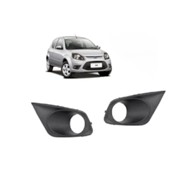 Par Grade Farol Milha KA 2012 a 2014 C Furo Preto Par Grade Farol Milha KA 2012 a 2014 C Furo Preto