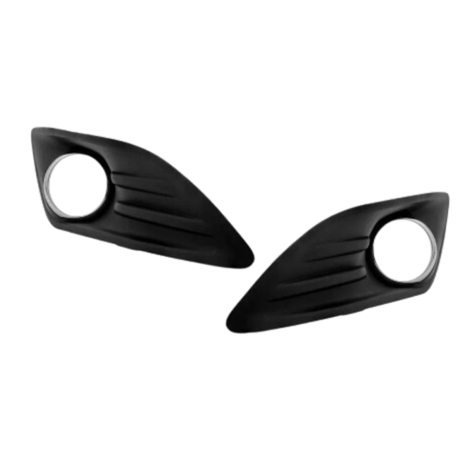 Par Grade Farol Milha NEW FIESTA 2014 a 2017 S Furo Preto Par Grade Farol Milha NEW FIESTA 2014 a 2017 S Furo Preto