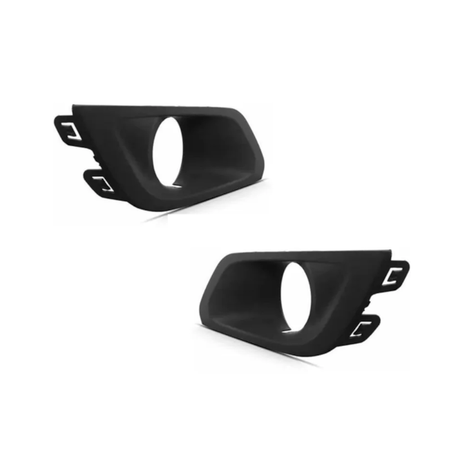 Par Grade Farol Milha ONIX PRISMA 2017 a 2020 C Furo Preto Par Grade Farol Milha ONIX PRISMA 2017 a 2020 C Furo Preto