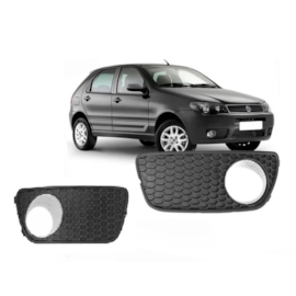 Par Grade Farol Milha PALIO 04 a 14 WEEKEND C Furo Preto Par Grade Farol Milha PALIO 04 a 14 WEEKEND C Furo Preto