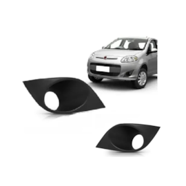 Par Grade Farol Milha PALIO ATTRACTIVE 13 a 18 C Furo Preto Par Grade Farol Milha PALIO ATTRACTIVE 13 a 18 C Furo Preto