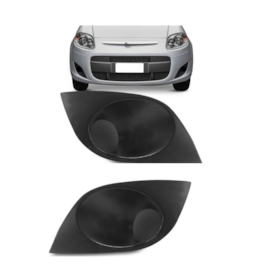 Par Grade Farol Milha PALIO ATTRACTIVE 13 a 18 S Furo Preto Par Grade Farol Milha PALIO ATTRACTIVE 13 a 18 S Furo Preto