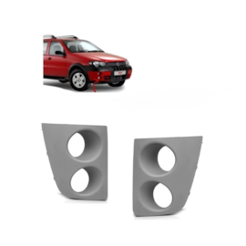 Par Grade Farol Milha PALIO WEEKND 2005 a 2008 C Furo Primer Par Grade Farol Milha PALIO WEEKND 2005 a 2008 C Furo Primer