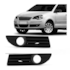 Par Grade Farol Milha POLO HATCH SEDAN 06 a 11 C Furo Preto Par Grade Farol Milha POLO HATCH SEDAN 06 a 11 C Furo Preto