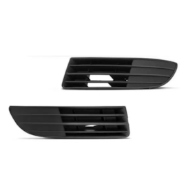 Par Grade Farol Milha POLO HATCH SEDAN 06 a 11 S Furo Preto Par Grade Farol Milha POLO HATCH SEDAN 06 a 11 S Furo Preto