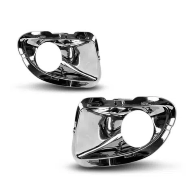 Par Grade Farol Milha PUNTO 2007 a 2012 Cromado Par Grade Farol Milha PUNTO 2007 a 2012 Cromado