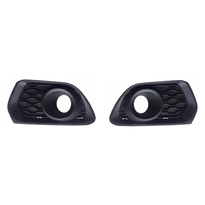 Par Grade Farol Milha SANDERO 2016 a 2019 C Furo Preto Par Grade Farol Milha SANDERO 2016 a 2019 C Furo Preto