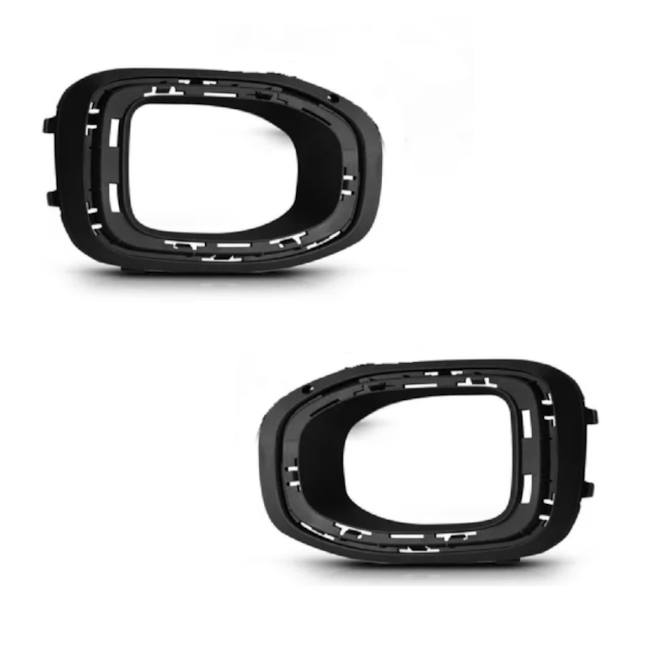 Par Grade Farol Milha T-CROSS 2019 a 2022 Preto Sem Aro Par Grade Farol Milha T-CROSS 2019 a 2022 Preto Sem Aro