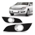 Par Grade Farol Milha VECTRA GT 09 a 11 Furo Preto Aro Croma Par Grade Farol Milha VECTRA GT 09 a 11 Furo Preto Aro Croma