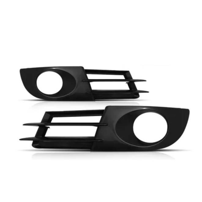 Par Grade Farol Milha VECTRA GT 2006 a 2009 C Furo Preto Par Grade Farol Milha VECTRA GT 2006 a 2009 C Furo Preto