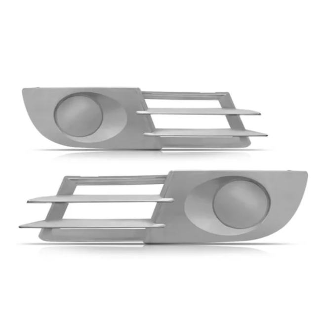 Par Grade Farol Milha VECTRA GT 2006 a 2009 S Furo Cromado Par Grade Farol Milha VECTRA GT 2006 a 2009 S Furo Cromado