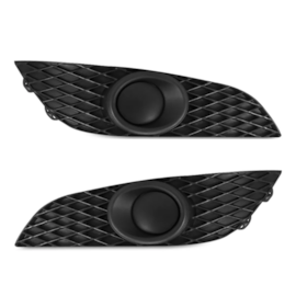Par Grade Farol Milha VECTRA GT 2009 a 2011 S Furo Preto Par Grade Farol Milha VECTRA GT 2009 a 2011 S Furo Preto