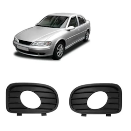 Par Grade Farol Milha VECTRA MILENIUM 00 a 01 C Furo Preto Par Grade Farol Milha VECTRA MILENIUM 00 a 01 C Furo Preto