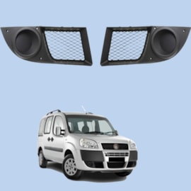 Par Grade Parachoque DOBLO 10 a 18 Sem Furo