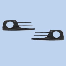 Par Grade Parachoque FOX 15 a 18 Preta Com Milha