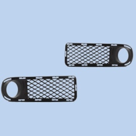 Par Grade Parachoque GOL G3 00 a 03 Com Furo