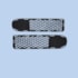 Par Grade Parachoque GOL G3 00 a 03 Sem Furo Milha