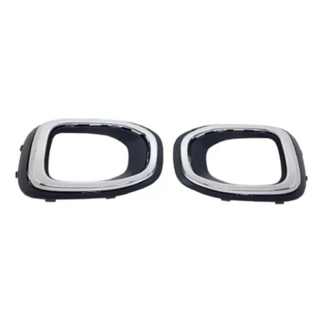 Par Grade (tela ) Milha T-CROSS 19 a 22 Preta Aro Cromado Par Grade (tela ) Milha T-CROSS 19 a 22 Preta Aro Cromado