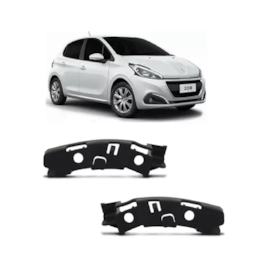 Par Guia Parachoque Dianteiro 208 2013 Até 2018 Par Guia Parachoque Dianteiro 208 2013 Até 2018