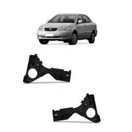 Par Guia Parachoque Dianteiro COROLLA 2003 a 2008 Par Guia Parachoque Dianteiro COROLLA 2003 a 2008