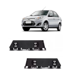 Par Guia Parachoque Dianteiro FIESTA HATCH SEDAN 2010 a 2014 Par Guia Parachoque Dianteiro FIESTA HATCH SEDAN 2010 a 2014