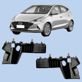 Par Guia Parachoque Dianteiro HB20 HB20S 20 a 23 Par Guia Parachoque Dianteiro HB20 HB20S 20 a 23