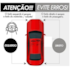 Par Guia Parachoque Dianteiro New Fit 2015 a 2021 Par Guia Parachoque Dianteiro New Fit 2015 a 2021