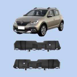 Par Guia Parachoque Dianteiro SANDERO LOGAN 20 a 23 Par Guia Parachoque Dianteiro SANDERO LOGAN 20 a 23