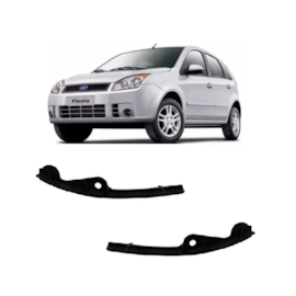 Par Guia Parachoque Traseiro FIESTA 2007 a 2012 Par Guia Parachoque Traseiro FIESTA 2007 a 2012