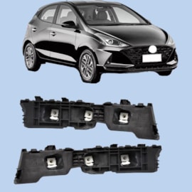 Par Guia Parachoque Traseiro HB20 HATCH 20 a 22 Par Guia Parachoque Traseiro HB20 HATCH 20 a 22