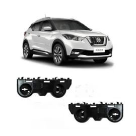 Par Guia Parachoque Traseiro KICKS 2017 a 2021 Par Guia Parachoque Traseiro KICKS 2017 a 2021