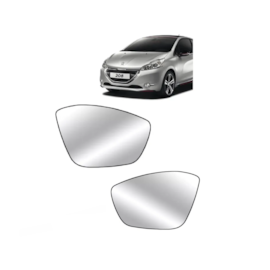 Par Lente Do Retrovisor Com Base 208 2012 a 2018 Par Lente Do Retrovisor Com Base 208 2012 a 2018