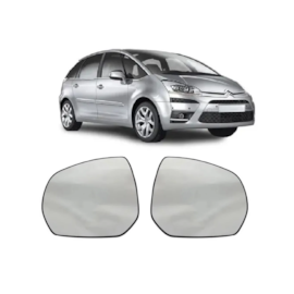 Par Lente do Retrovisor com Base C4 PICASSO 2004 a 2008