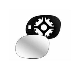 Par Lente do Retrovisor com Base C4 PICASSO 2004 a 2008