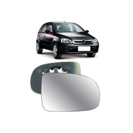 Par Lente Do Retrovisor Com Base CORSA 2003 a 2009