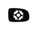 Par Lente Do Retrovisor Com Base CORSA 2003 a 2009