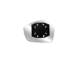 Par Lente Do Retrovisor Com Base ECOSPORT 2016 a 2018