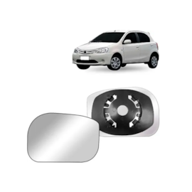 Par Lente Do Retrovisor Com Base ETIOS 2012 a 2013